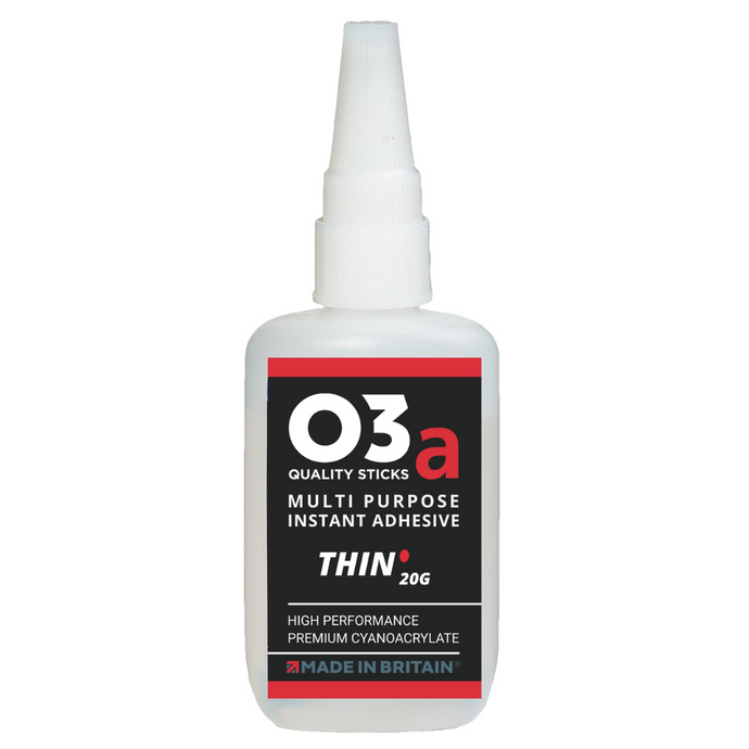 O3a Cyanoacrylate Adhesive, Thin, 20g - ROW